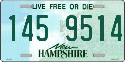 NH license plate 1459514