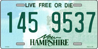 NH license plate 1459537