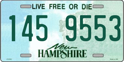 NH license plate 1459553
