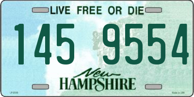 NH license plate 1459554