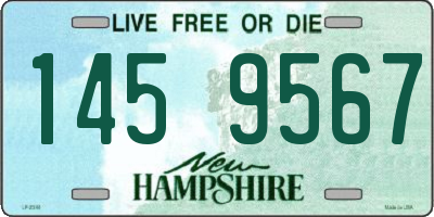 NH license plate 1459567