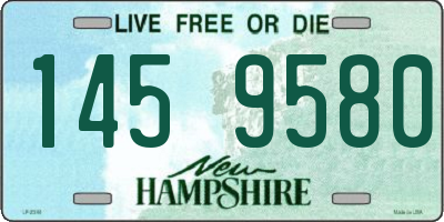NH license plate 1459580