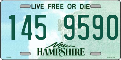 NH license plate 1459590