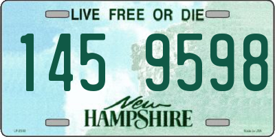 NH license plate 1459598