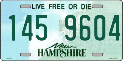 NH license plate 1459604