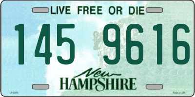 NH license plate 1459616