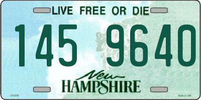 NH license plate 1459640