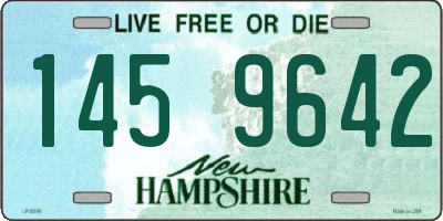 NH license plate 1459642