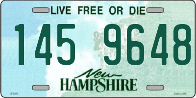 NH license plate 1459648