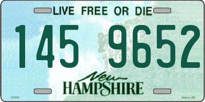 NH license plate 1459652
