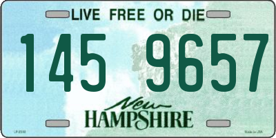 NH license plate 1459657