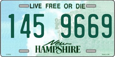 NH license plate 1459669