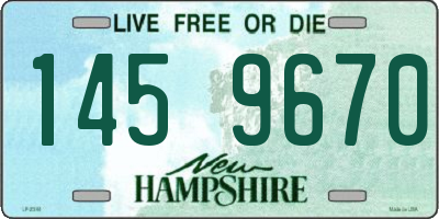 NH license plate 1459670