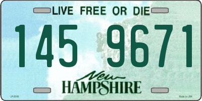 NH license plate 1459671