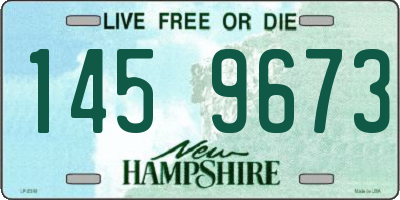 NH license plate 1459673