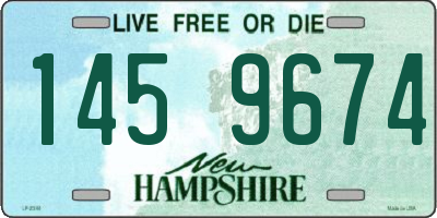 NH license plate 1459674