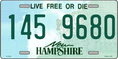 NH license plate 1459680