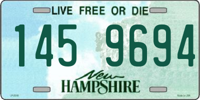 NH license plate 1459694