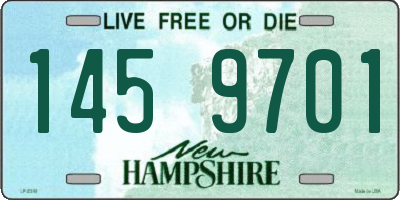 NH license plate 1459701