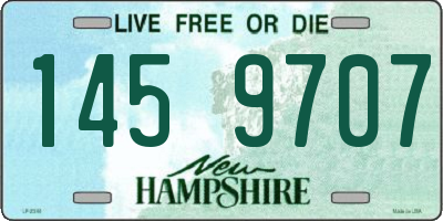NH license plate 1459707