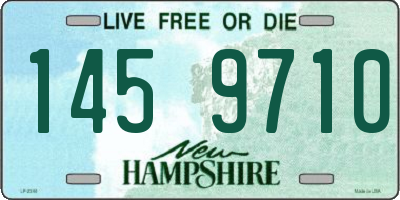 NH license plate 1459710
