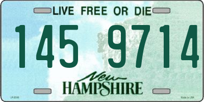 NH license plate 1459714