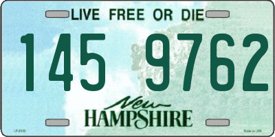 NH license plate 1459762