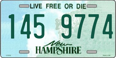 NH license plate 1459774