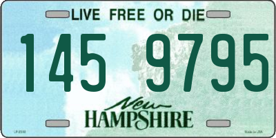 NH license plate 1459795