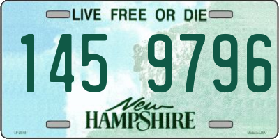 NH license plate 1459796