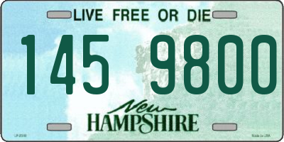 NH license plate 1459800