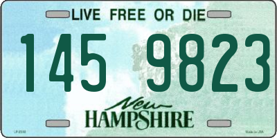 NH license plate 1459823