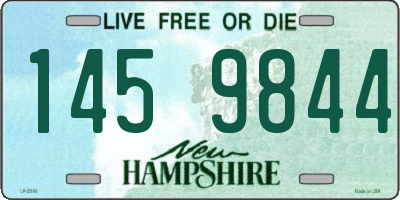 NH license plate 1459844