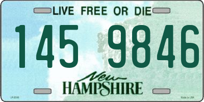NH license plate 1459846