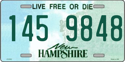 NH license plate 1459848