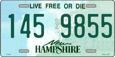 NH license plate 1459855