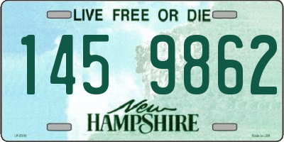 NH license plate 1459862