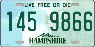 NH license plate 1459866