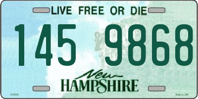NH license plate 1459868
