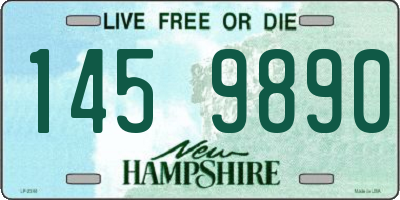 NH license plate 1459890