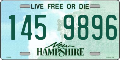 NH license plate 1459896