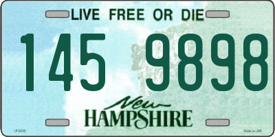 NH license plate 1459898