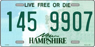 NH license plate 1459907