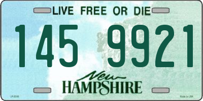 NH license plate 1459921