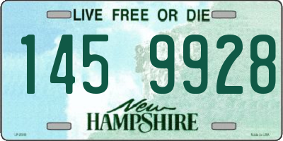 NH license plate 1459928