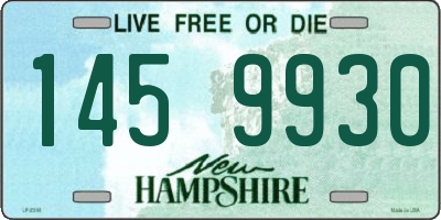 NH license plate 1459930