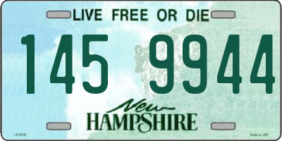 NH license plate 1459944