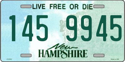 NH license plate 1459945