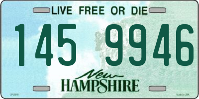 NH license plate 1459946