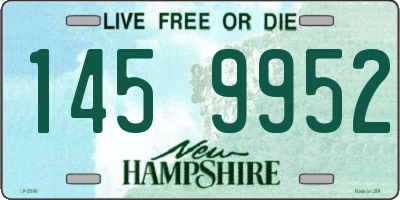 NH license plate 1459952